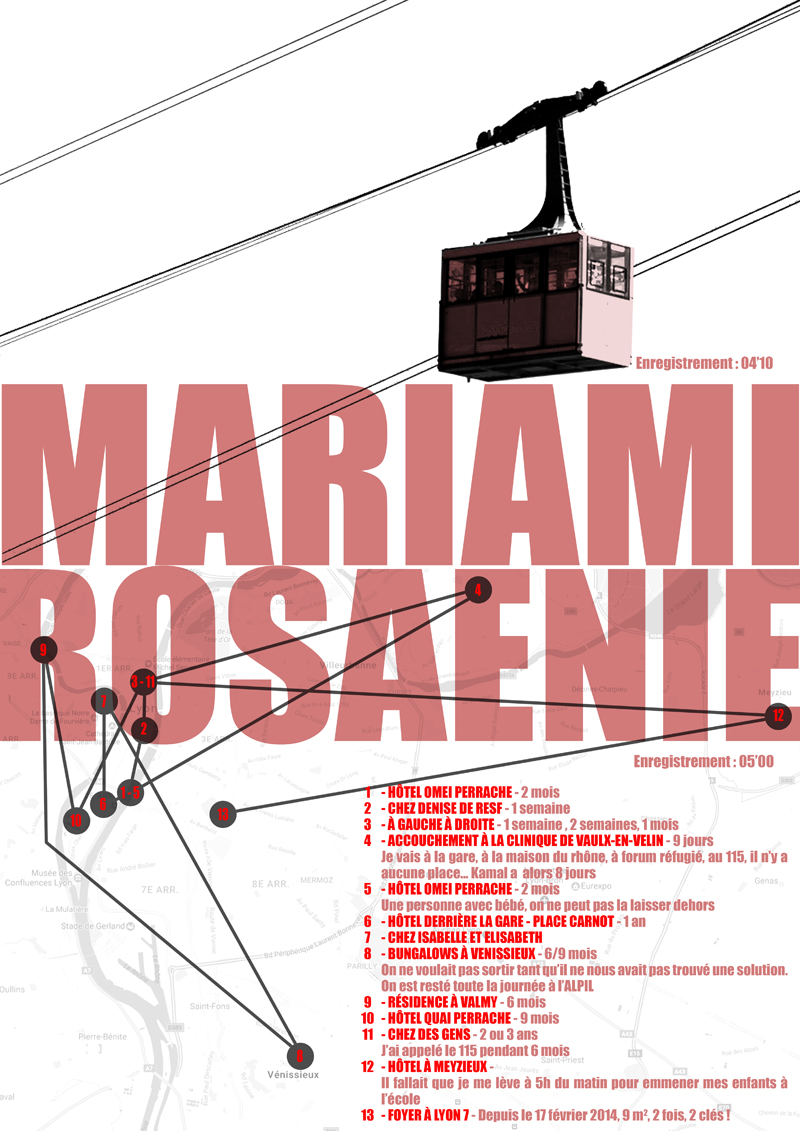 Son Affiche Rosaenie et Mariami