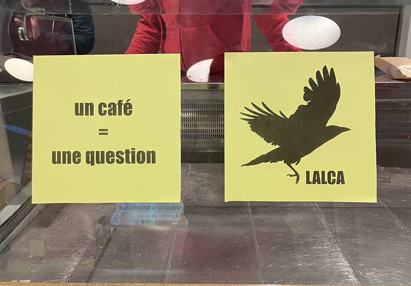 photo atelier écriture un café une question